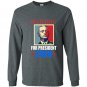 General mad dog mattis knifehands for president 2020 Long Sleeve Gildan