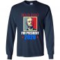 General mad dog mattis knifehands for president 2020 Long Sleeve Gildan