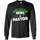 Gift for retiring pastors retirement gift idea Long Sleeve Gildan