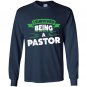 Gift for retiring pastors retirement gift idea Long Sleeve Gildan