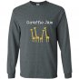 Giraffic jam safari giraffe Long Sleeve Gildan