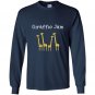 Giraffic jam safari giraffe Long Sleeve Gildan