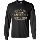 Grumpy old submariners club submarine veteran Long Sleeve Gildan