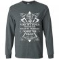 Halls of valhalla the crusader Long Sleeve Gildan