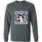 Happy treason day british 4th of july Long Sleeve Gildan