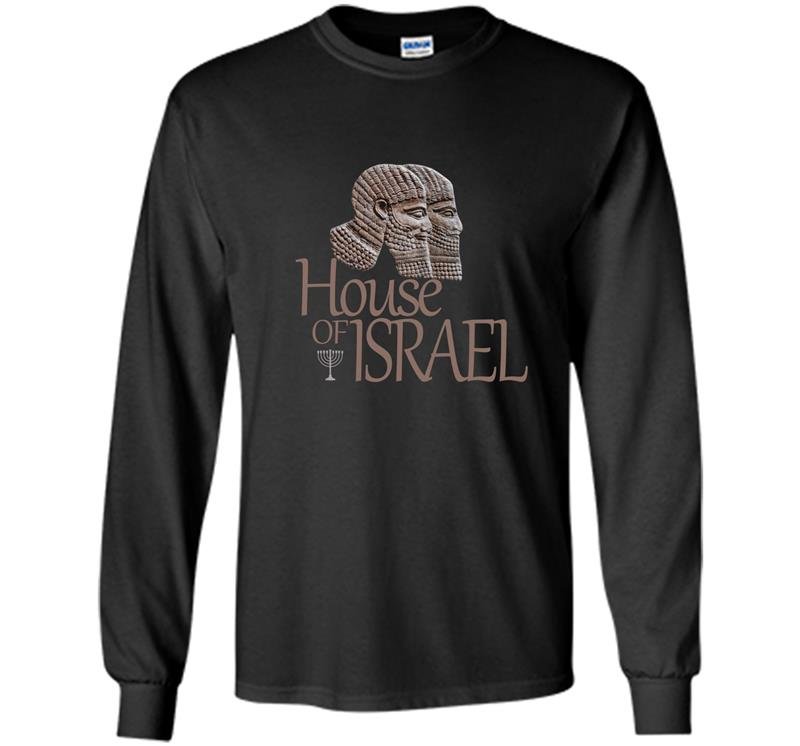 Hebrew israelite tribe judah clothing house israel Long Sleeve Gildan