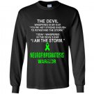 I am the storm neurofibromatosis warrior Long Sleeve Gildan