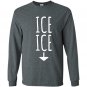 Ice twice pregnancy announcement funny Long Sleeve Gildan