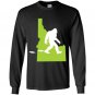 Idaho state bigfoot hunter Long Sleeve Gildan