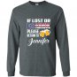 If lost or drunk please return to jennifer Long Sleeve Gildan