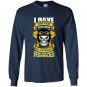 I have driven more miles in reverse trucker Long Sleeve Gildan