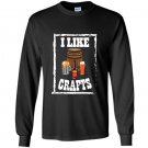 I like crafts craft beer lover Long Sleeve Gildan
