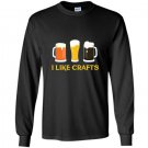 I like crafts craft beer Long Sleeve Gildan