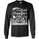 Im not just grandpas girl im veterans granddaughter Long Sleeve Gildan