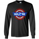 Inspire pi superhero shield math teacher geek nerd Long Sleeve Gildan