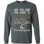 I raised a soldier proud national guard mom Long Sleeve Gildan