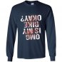Is my bike okay funny bmx cycling blood sarcastic Long Sleeve Gildan