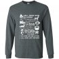 I will drink wine everywhere funny Long Sleeve Gildan