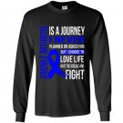 Juvenile arthritis is a journey i choose fighting Long Sleeve Gildan