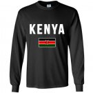 Kenya kenyan cranberry Long Sleeve Gildan