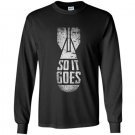 Kurt vonnegut so it goes bomb Long Sleeve Gildan