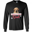 Labrador retriever dad fathers day Long Sleeve Gildan
