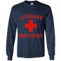 Lifeguard montego bay jamaica beach ocean swim pool Long Sleeve Gildan