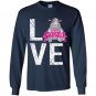 Love fiona hippo tee baby hippo fiona team fiona Long Sleeve Gildan