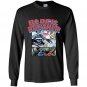 Marvel black panther retro comic stacked panel art Long Sleeve Gildan