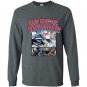 Marvel black panther retro comic stacked panel art Long Sleeve Gildan