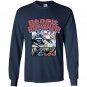 Marvel black panther retro comic stacked panel art Long Sleeve Gildan