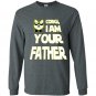 Fathers day corgi i am your father Long Sleeve Gildan