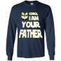 Fathers day corgi i am your father Long Sleeve Gildan