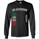 Mens air accordion mexico Long Sleeve Gildan