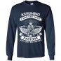 Mens assuming biker pastor ver 2 Long Sleeve Gildan