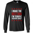 Mens best dad everyone agrees funny trump fathers day tee Long Sleeve Gildan