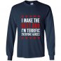 Mens best dad everyone agrees funny trump fathers day tee Long Sleeve Gildan