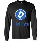 Mens digibyte heather Long Sleeve Gildan