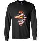 Mens evil morty Long Sleeve Gildan