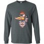 Mens evil morty Long Sleeve Gildan