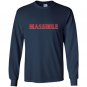 Mens masshole Long Sleeve Gildan