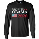 Mens michelle obama 2020 Long Sleeve Gildan