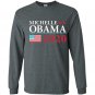 Mens michelle obama 2020 Long Sleeve Gildan