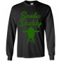 Mens smoke daddy green egg Long Sleeve Gildan