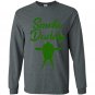 Mens smoke daddy green egg Long Sleeve Gildan