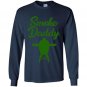Mens smoke daddy green egg Long Sleeve Gildan