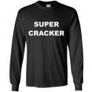 Mens super cracker Long Sleeve Gildan
