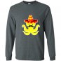Mexican octopus with mustache and sombrero funny tee Long Sleeve Gildan