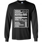 Mosin nagant nutrition facts brown Long Sleeve Gildan