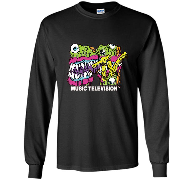 Mtv melting monster Long Sleeve Gildan